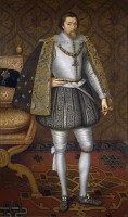 James I van Engeland / Bron: Attributed to John de Critz, Wikimedia Commons (Publiek domein)